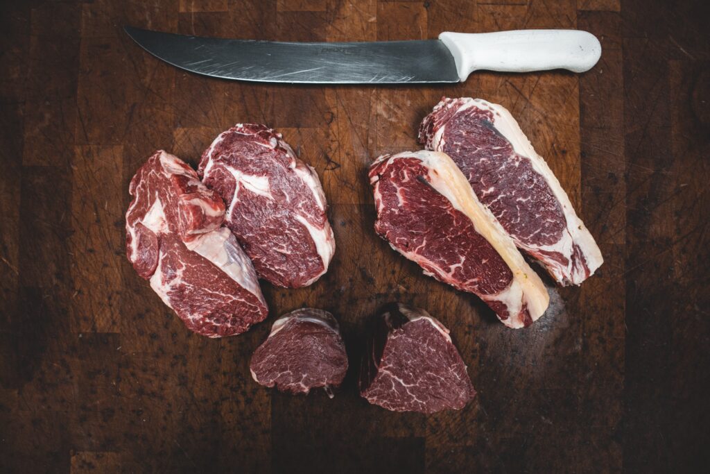 Carne é uma excelente fonte de proteína. Fonte: Unsplash