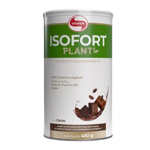 10. Isofort Plant - 450g - Cacau, Vitafor