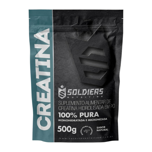 Pleno Corpo: Creatina 500g - Soldiers Nutrition