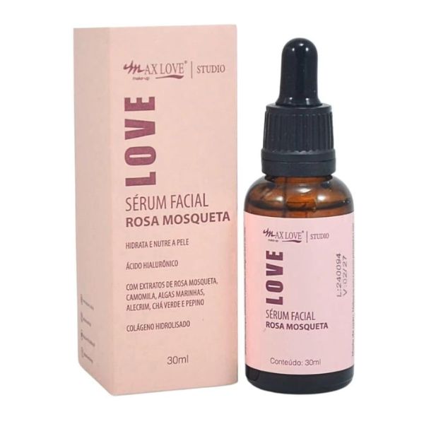 Max Love Sérum Facial Rosa Mosqueta Regenera