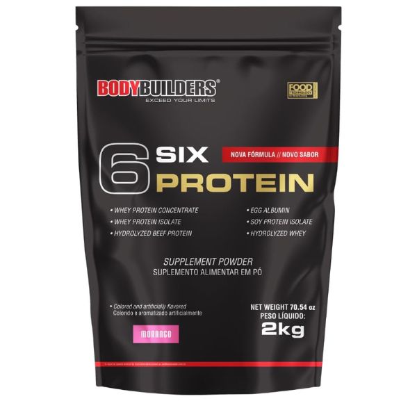 6Six Protein 2kg - Body Builders