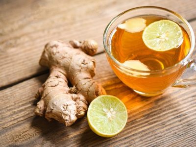 Receitas Saudáveis Pleno Corpo - Chá Verde com Gengibre
