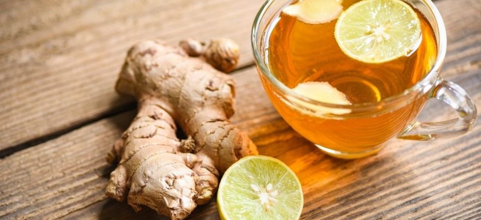 Receitas Saudáveis Pleno Corpo - Chá Verde com Gengibre