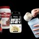 Variedade de whey protein concentrado